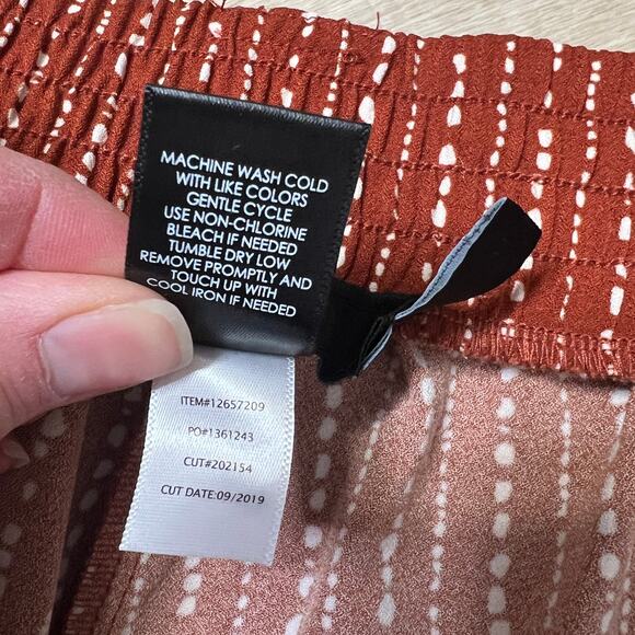 Torrid Pull On Taper Stretch Crepe Pants Burnt Orange Size 4X - Picture 5 of 11